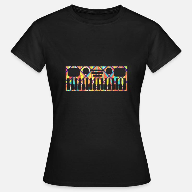 Synthesizer Synthesizer Geometric - Women's T-Shirt - black