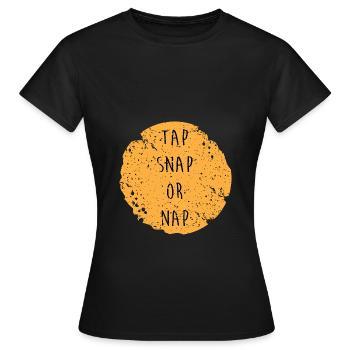 Jiu Jitsu Selbstverteidigung - Frauen T-Shirt - Schwarz - Vorne - AI Model Female 172 dark (172cm)