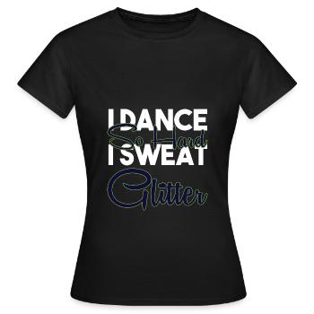 Walzer Paartanz - Frauen T-Shirt - Schwarz - Vorne - AI Model Female 172 dark (172cm)