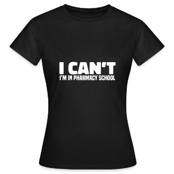Pharmazieschule Apotheker Pharmazietechniker Stude - Frauen T-Shirt - Schwarz - Vorne - AI Model Female 172 dark (172cm)