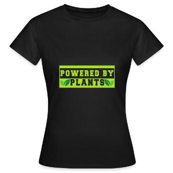 Vegan Fleischlos Tierlieb & Veganer - Frauen T-Shirt - Schwarz - Vorne - AI Model Female 172 dark (172cm)