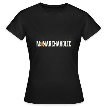 Monarque papillon monarque américain papillon monarque - T-shirt Femme - noir - Devant - AI Model Female 172 dark (172cm)