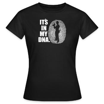 Artisans d’idées cadeaux DIY - T-shirt Femme - noir - Devant - AI Model Female 172 dark (172cm)