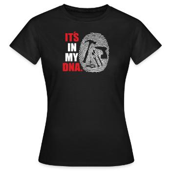 Artisans d’idées cadeaux DIY - T-shirt Femme - noir - Devant - AI Model Female 172 dark (172cm)
