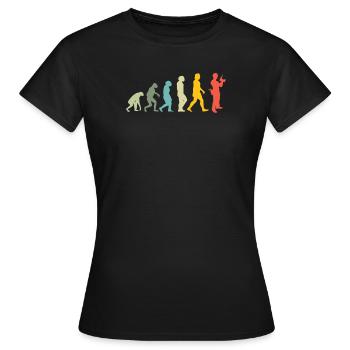 Artisans d’idées cadeaux DIY - T-shirt Femme - noir - Devant - AI Model Female 172 dark (172cm)