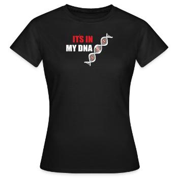 Artisans d’idées cadeaux DIY - T-shirt Femme - noir - Devant - AI Model Female 172 dark (172cm)