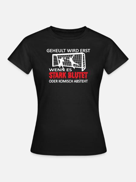 Fußballzubehör Geschenkidee Fußballfan - Frauen T-Shirt - Schwarz