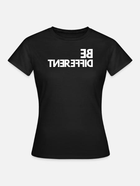 Be Different - Frauen T-Shirt - Schwarz