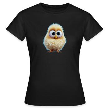 Kücken 7 - Women's T-Shirt - black - Front - AI Model Female 172 dark (172cm)