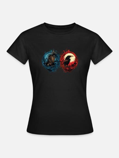 Ahnen der Zeit - Frauen T-Shirt - Schwarz