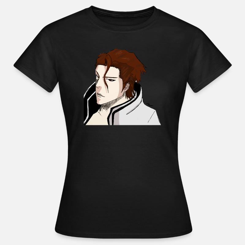 [BLEACH] Aizen Sosuke Design - Women's T-Shirt - black