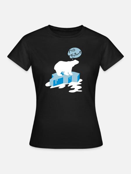 no_future - Frauen T-Shirt - Schwarz