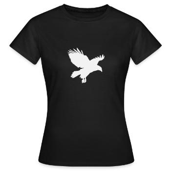 Aigle aigle - T-shirt Femme - noir - Devant - AI Model Female 172 dark (172cm)
