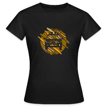 Pick up Vintage - Frauen T-Shirt - Schwarz - Vorne - AI Model Female 172 dark (172cm)