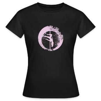 Pole Dance - T-shirt Femme - noir - Devant - AI Model Female 172 dark (172cm)