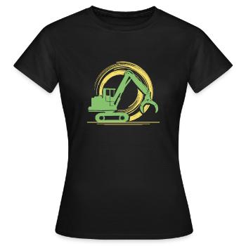 Harvester - Women's T-Shirt - black - Front - AI Model Female 172 dark (172cm)