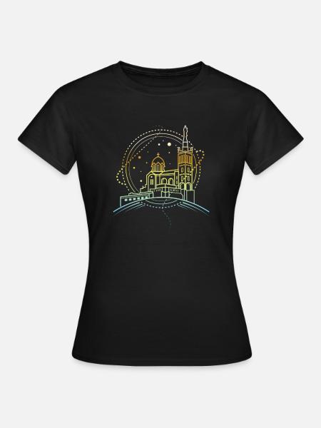 Marseille - T-shirt Femme - noir