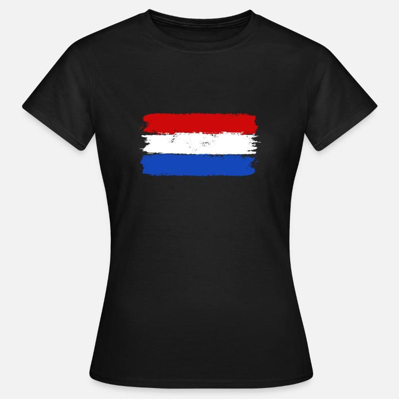 Holland - Frauen T-Shirt - Schwarz