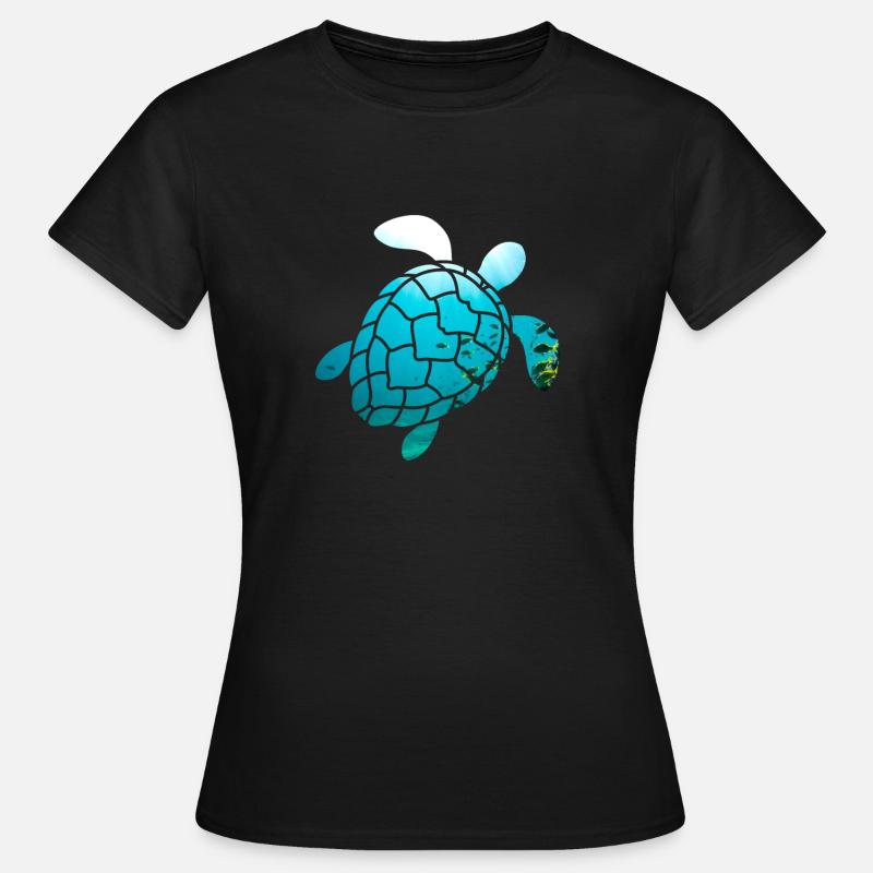 Sea turtle - Women's T-Shirt - black