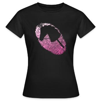 Hobby Horse - T-shirt Femme - noir - Devant - AI Model Female 172 dark (172cm)