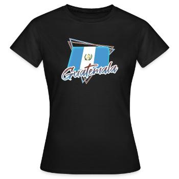 Guatemala - Frauen T-Shirt - Schwarz - Vorne - AI Model Female 172 dark (172cm)