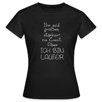 Geschenk Strampler Body Babybody Baby Neugeborenes - Frauen T-Shirt - Schwarz - Vorne - AI Model Female 172 dark (172cm)