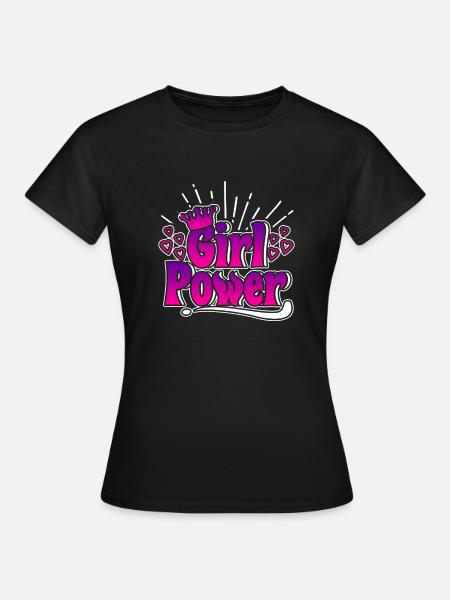 Tyttövoima - Tyttövoima - T-shirt dam - svart