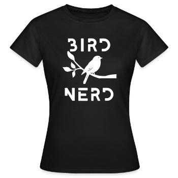 Observation des oiseaux - Observation des oiseaux - Birding - Nerd - T-shirt Femme - noir - Devant - AI Model Female 172 dark (172cm)