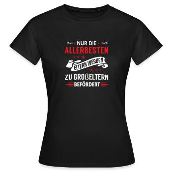 Beste Großeltern Shirt - Frauen T-Shirt - Schwarz - Vorne - AI Model Female 172 dark (172cm)