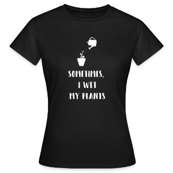 Gardeners - Gardening - Gardening - Gardening - Women's T-Shirt - black - Front - AI Model Female 172 dark (172cm)