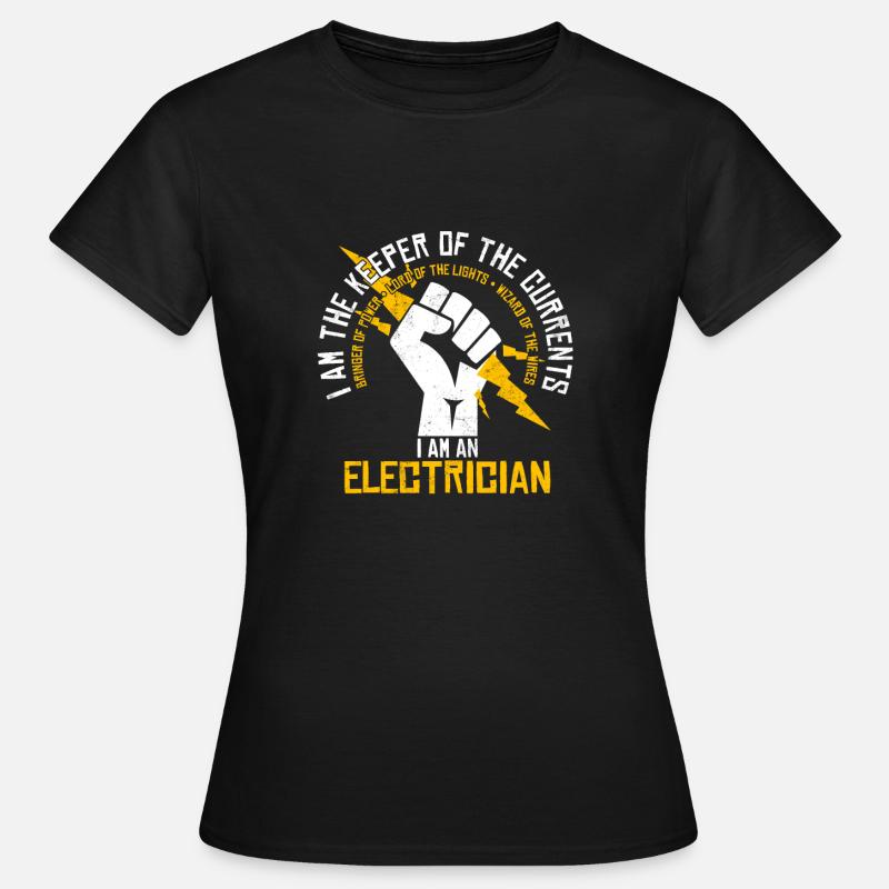 electrician - Women's T-Shirt - black