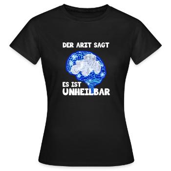 Traktor Trekker Landwirt Bauer - Frauen T-Shirt - Schwarz - Vorne - AI Model Female 172 dark (172cm)