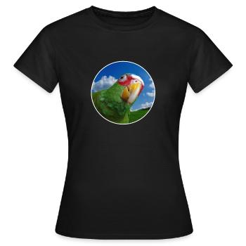 Rieuse Amazon - T-shirt Femme - noir - Devant - AI Model Female 172 dark (172cm)