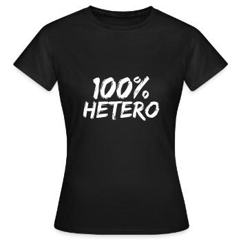 Cadeau cool hétéro - T-shirt Femme - noir - Devant - AI Model Female 172 dark (172cm)