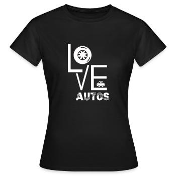voiture - T-shirt Femme - noir - Devant - AI Model Female 172 dark (172cm)