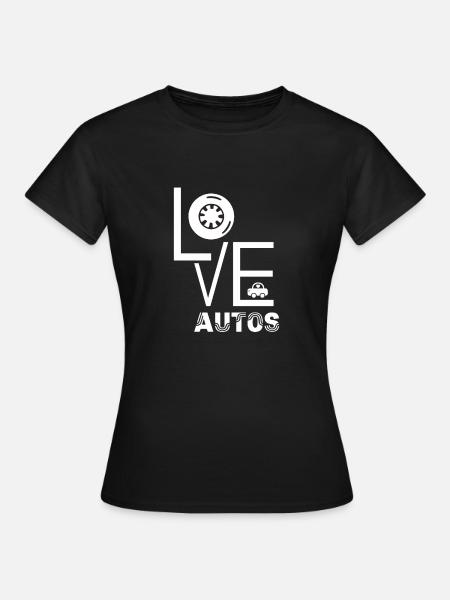 Auto - Frauen T-Shirt - Schwarz