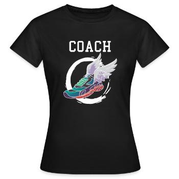Athlétisme Athlétisme Athlétisme - T-shirt Femme - noir - Devant - AI Model Female 172 dark (172cm)