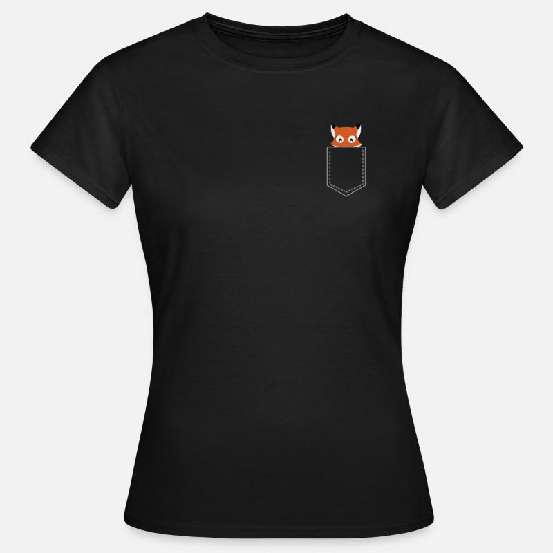 Fox Pocket - Women's T-Shirt - black