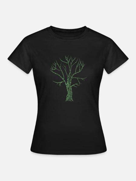 0 und 1 Programmierer Binärcode Binär Shirt - Frauen T-Shirt - Schwarz