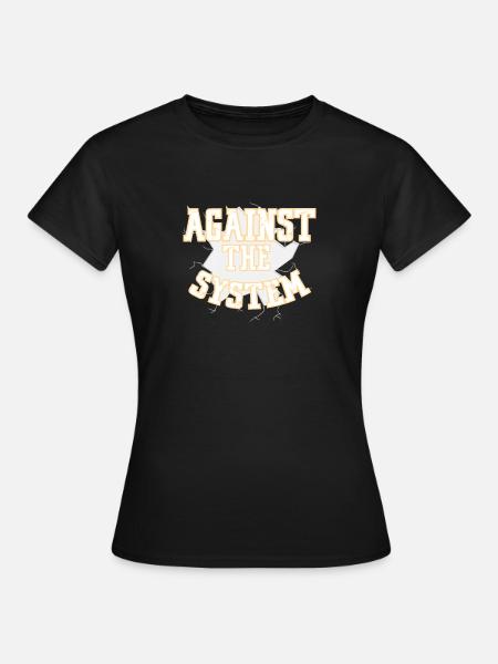 System Revolution Demo - Frauen T-Shirt - Schwarz