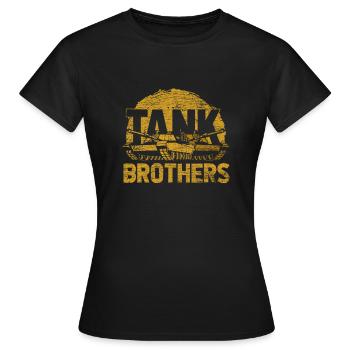 tank - Women's T-Shirt - black - Front - AI Model Female 172 dark (172cm)