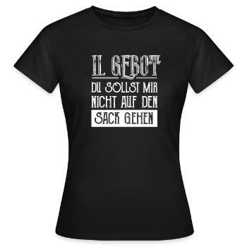 Bayern Bayrisch lustig Heimat Geschenk Geburtstag - Frauen T-Shirt - Schwarz - Vorne - AI Model Female 172 dark (172cm)