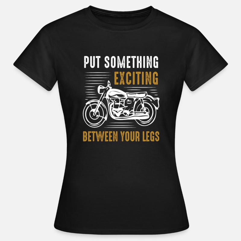 motorcycle - Women's T-Shirt - black