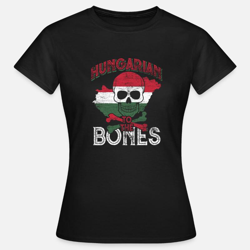 Ungarn - Frauen T-Shirt - Schwarz