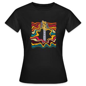 basse - T-shirt Femme - noir - Devant - AI Model Female 172 dark (172cm)