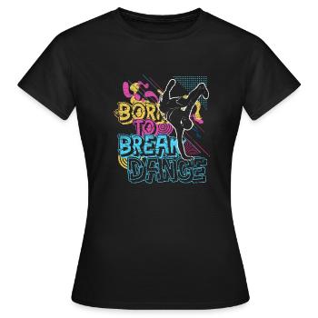 street Dance - T-shirt Femme - noir - Devant - AI Model Female 172 dark (172cm)