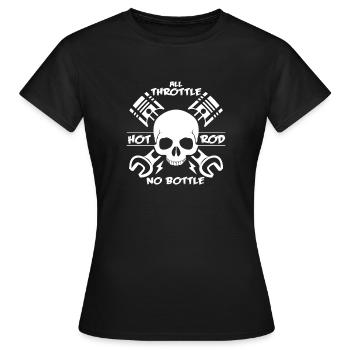 Hot rod - T-shirt Femme - noir - Devant - AI Model Female 172 dark (172cm)