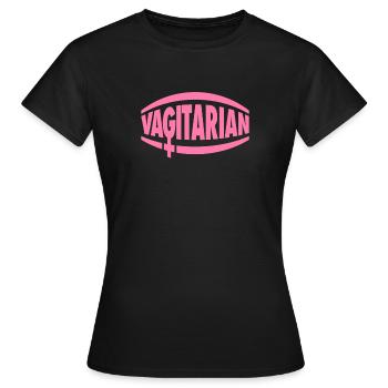 Lesbienne lesbienne lesbienne LGBT Gay Pride - T-shirt Femme - noir - Devant - AI Model Female 172 dark (172cm)