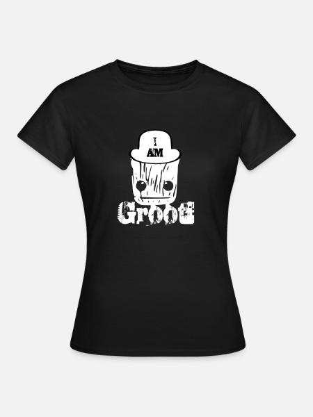 Je suis Grooti - T-shirt Femme - noir