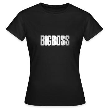 Big boss Le patron! - T-shirt Femme - noir - Devant - AI Model Female 172 dark (172cm)